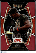Jon Jones 2022 Select UFC Premier Level Red Prizm 34/125