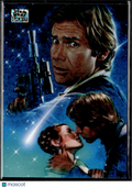New Visions Topps Star Wars Galaxy Mini Diamond Refractor #8