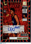 Derik Queen 2025 Donruss Net Marvels RC Auto Autograph 24/25 Pelicans