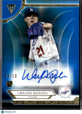 Walker Buehler 2018 Topps Triple Threads Auto Autograph RC Blue 4/10 LA Dodgers