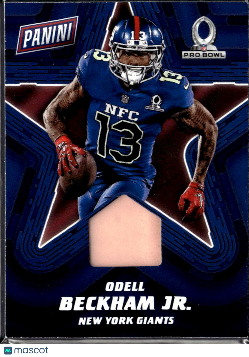 Odell Beckham Jr. 2017 Panini Day Game Used Pro Bowl Pylon NY Giants