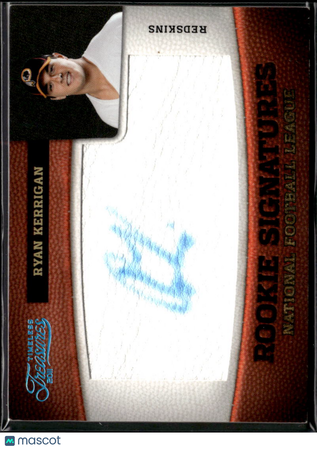 Ryan Kerrigan 2011 Timeless Treasures Auto Autograph RC Rookie Redskins 1/1
