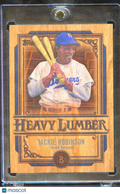 Jackie Robinson 2025 Topps Heavy Lumber SSP CASE HIT Brooklyn Dodgers