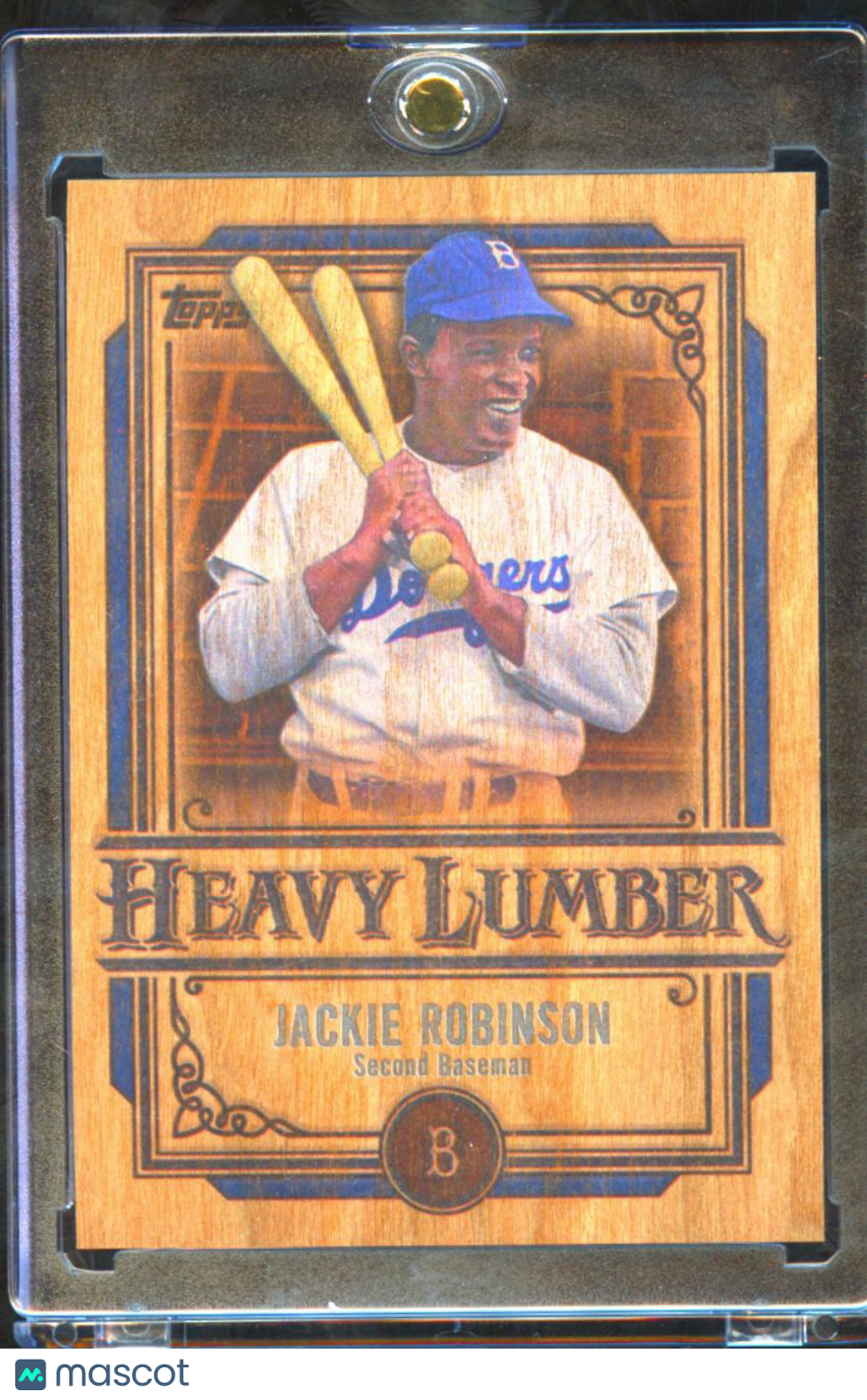 Jackie Robinson 2025 Topps Heavy Lumber SSP CASE HIT Brooklyn Dodgers