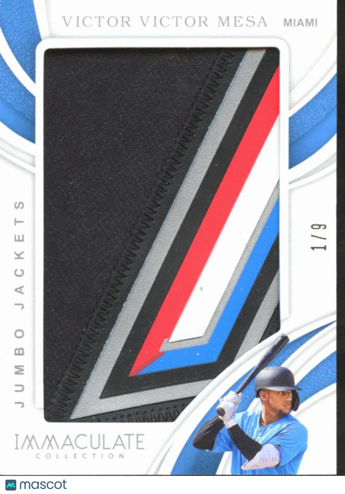 Victor Victor Mesa 2019  Immaculate Jumbo Jackets Patch SSP 1/9 Miami Marlins