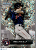 Jarren Duran 2022 Bowman Sterling RC Speckle Refractor 9/99 Boston Red Sox