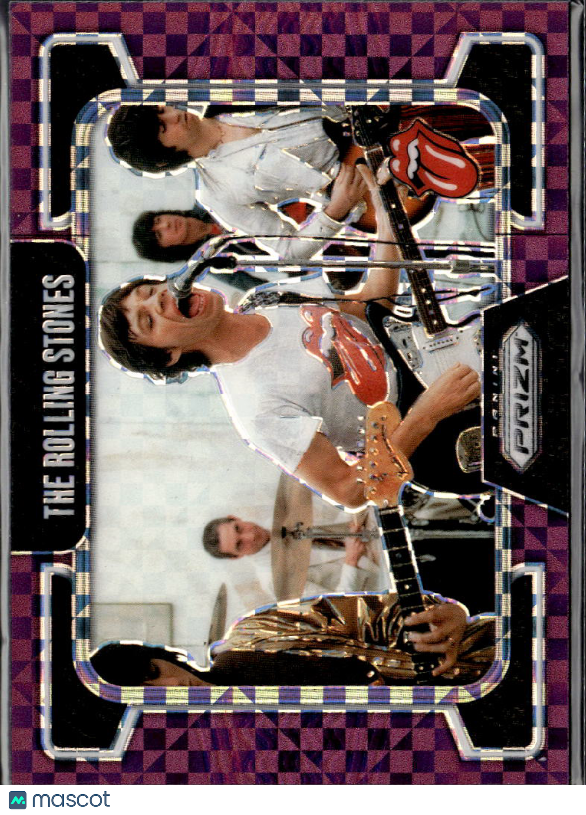 Mick Jagger 2025 Prizm The Rolling Stones Purple Power Prizm 10/25 #70