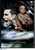 Charles Oliveira 2026 Topps Chrome UFC Lineage Auto Autograph