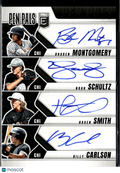 Noah Schultz Smith  Montgomery Carlson 2026 Elite Pen Pals Autograph White Sox
