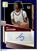 Ian Jackson 2025 Donruss Auto Autograph RC Rookie 9/25 St. John's Red Storm