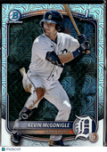 Kevin McGonigle 2025 Bowman Chrome 1st Mega Box Refractor Detroit Tigers