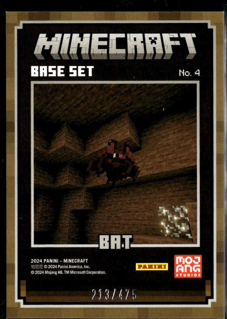 2024 Panini Minecraft Base Set 213/475 #4