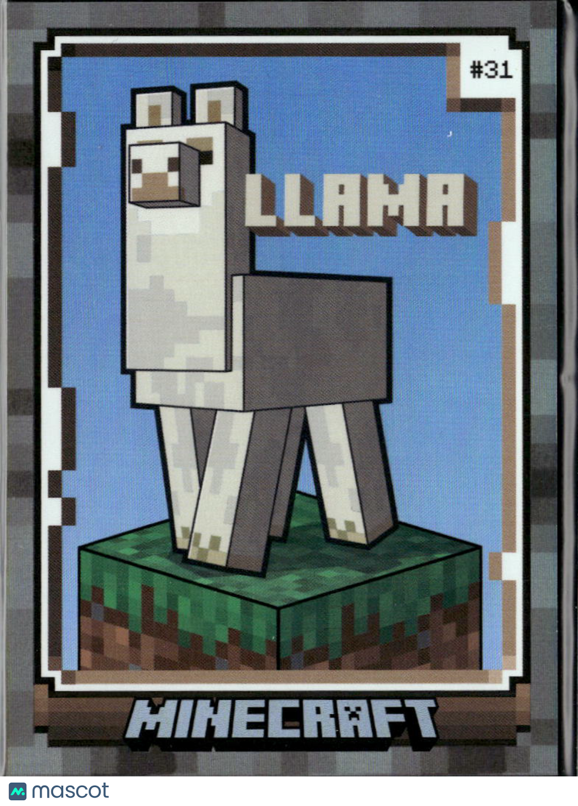 Llama 2024 Panini Minecraft Base Set Holo 234/475 #31