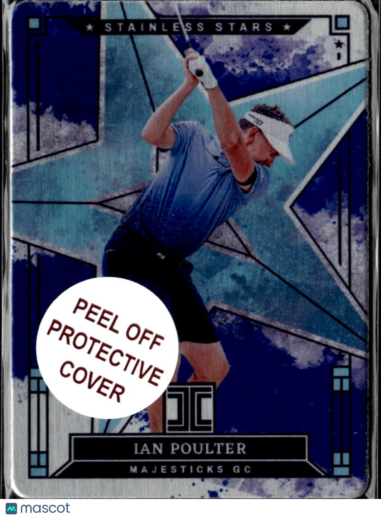 Ian Poulter 2025 Impeccable Stainless Stars 1/25 Majesticks GC