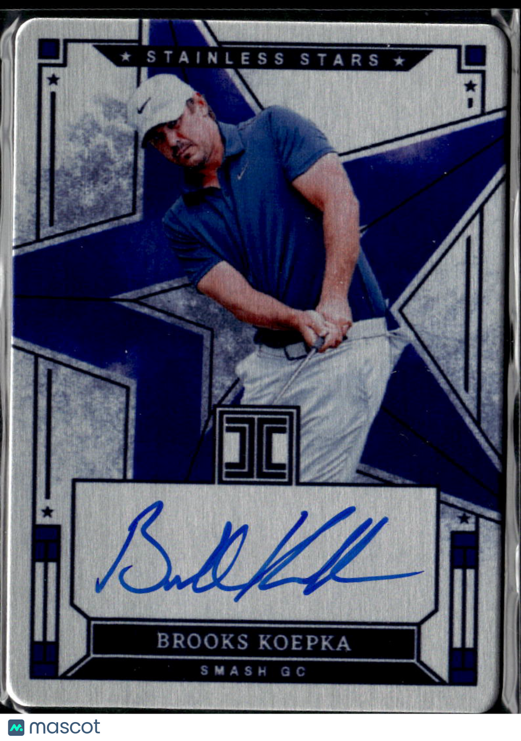 Brooks Koepka 2025 Impeccable LIV Golf Stainless Stars Auto Autograph 10/54