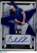 Brooks Koepka 2025 Impeccable LIV Golf Stainless Stars Auto Autograph 10/54