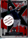 Martin Kaymer 2025 Panini Impeccable Stainless Stars Red 9/15 Cleeks GC