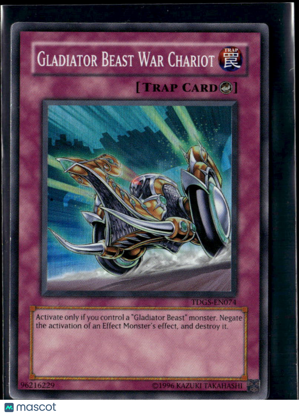 Gladiator Beast War Chariot The Duelist Genesis Super Rare Counter Trap
