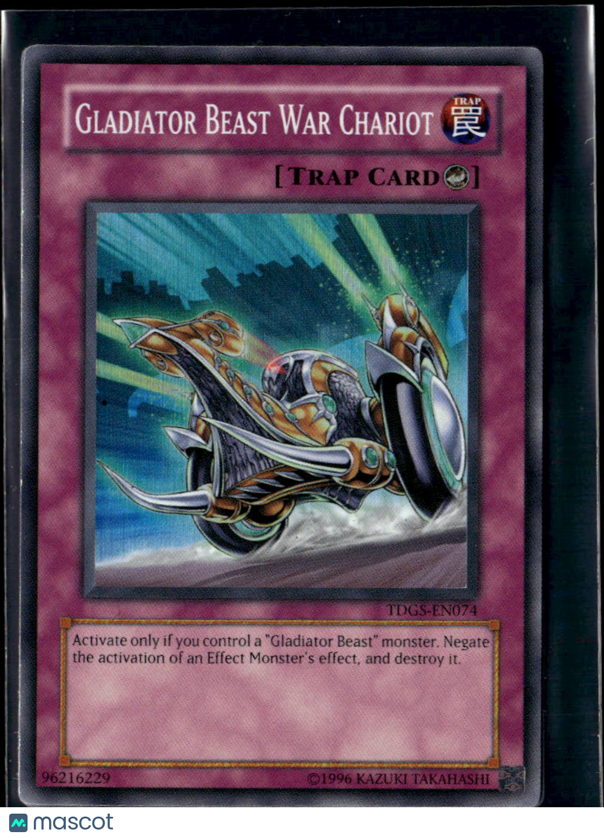 Gladiator Beast War Chariot The Duelist Genesis Super Rare Counter Trap