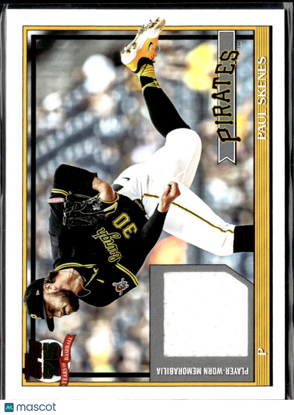 Paul Skenes 2026 Topps Baseball '91 Jersey Patch Pittsburgh Pirates