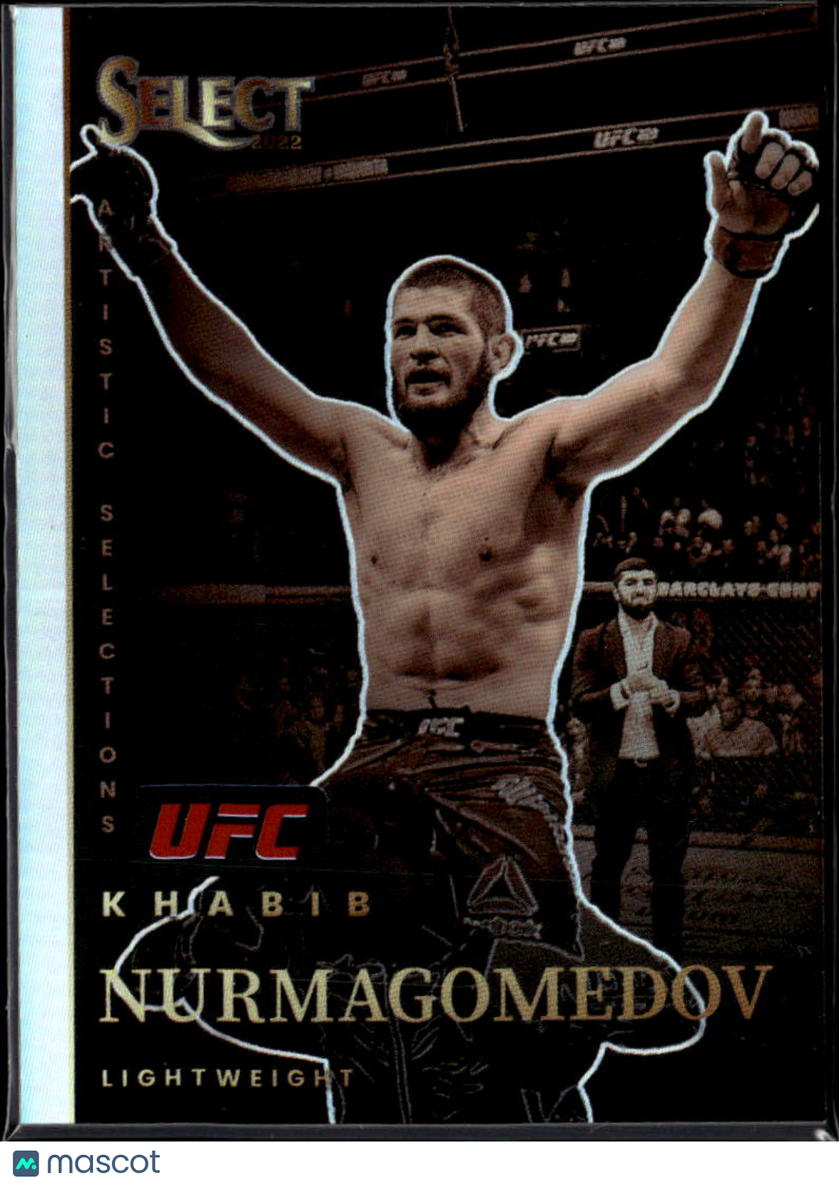 Khabib Nurmagomedov 2022 Select Artistic Selections SSP CASE HIT UFC