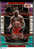 Ilia Topuria 2022 Select UFC Concourse RC Rookie Tricolor Prizm #23