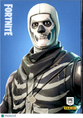 Skull Trooper 2019 Panini Fortnite Series 1 Epic Outfit #235