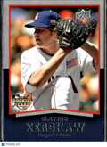 Clayton Kershaw 2008 Upper Deck Timeline Rookie RC Los Angeles Dodgers