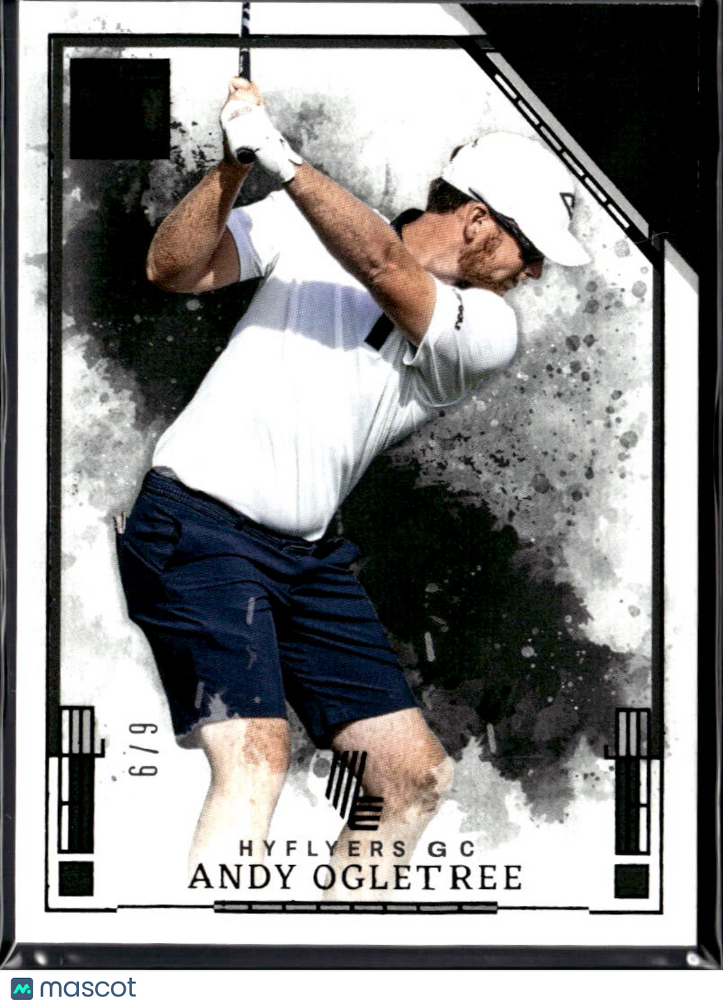 Andy Ogletree 2025 Impeccable LIV Golf Black Foil SSP 6/9 HyFlyers GC