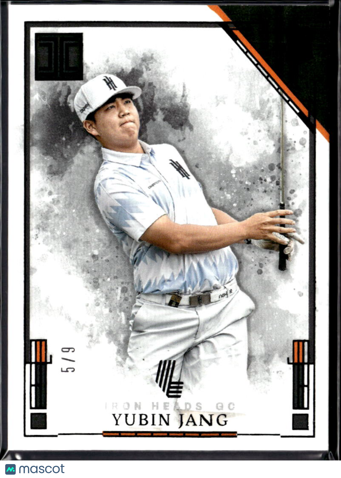 Yubin Jang 2025 Impeccable LIV Golf Black Foil SSP 5/9 Iron Heads GC