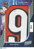 Geno Atkins 2020 Absolute Game Worn Prime Patch 31/47 Cincinnati Bengals