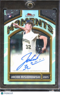 Jacob Misiorowski 2026 Topps Finest Moments Auto Autograph RC Brewers