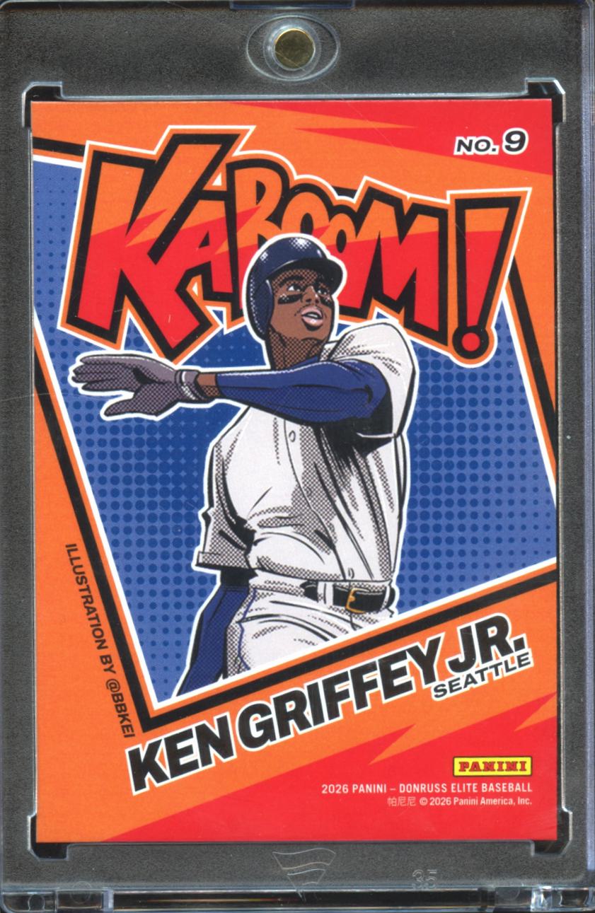 Ken Griffey Jr. 2026 Elite KABOOM! SSP CASE HIT Seattle Mariners
