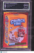 Patrick Mahomes II 2022 Donruss Crunch Time Kansas City Chiefs Arena Club 9