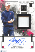 Tom Mckibbin 2025 Impeccable LIV Golf Elegance Auto Autograph Patch RC 51/54