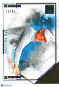 Ian Poulter 2025 Panini Impeccable LIV Golf Silver 8/25 Majesticks GC