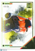 David Puig 2025 Panini Impeccable LIV Golf Holo Silver 3/20 Fireballs GC