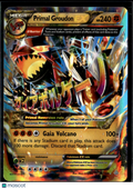 Primal Groudon EX 2015 Primal Clash Holo Rare FA #86/160