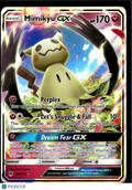 Mimikyu GX 2018 Lost Thunder Holo Rare #149/214