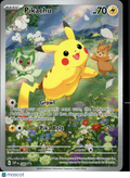 Pikachu 2024 Scarlet & Violet Holo Black Star Promo FA #SVP EN 088