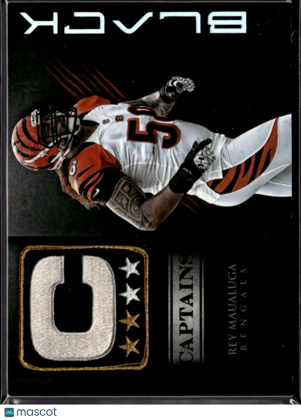 Rey Maualuga 2012 Panini Black Captains Captains Insert /349 Cincinnati Bengals