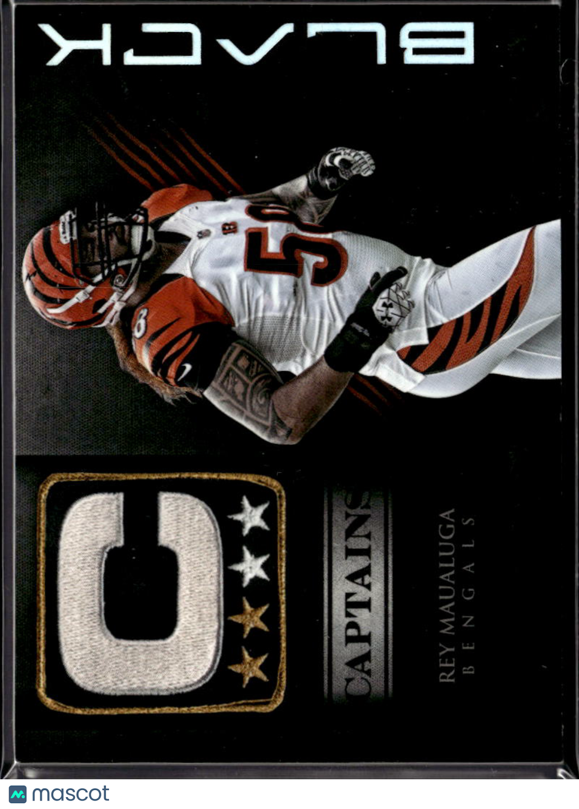 Rey Maualuga 2012 Panini Black Captains Captains Insert /349 Cincinnati Bengals