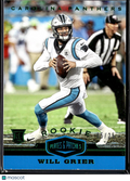 Will Grier 2020 Plates & Patches Green Rookie RC 5/25 Carolina Panthers