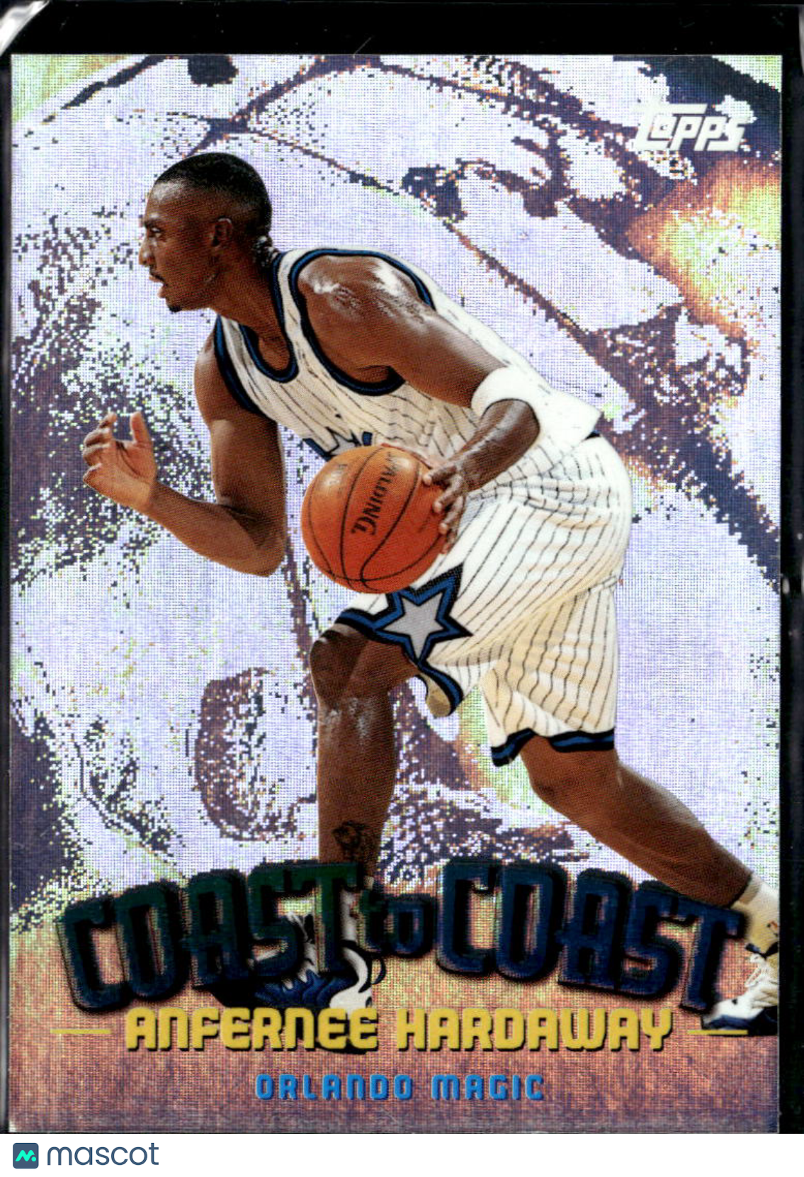 Anfernee Hardaway 1999 Topps Coast to Coast Insert Orlando Magic