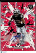 Ashton Jeanty 2025 Topps Resurgence Auto Autograph RC 224/299 Las Vegas Raiders