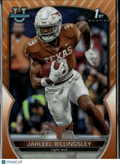 Jahleel Billingsley 2022 Bowman Chrome Orange Refractor 2/25 Texas Longhorns