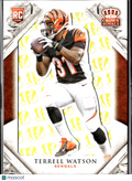 Terrell Watson 2015 Crown Royale Team Logo RC 20/25 Cincinnati Bengals