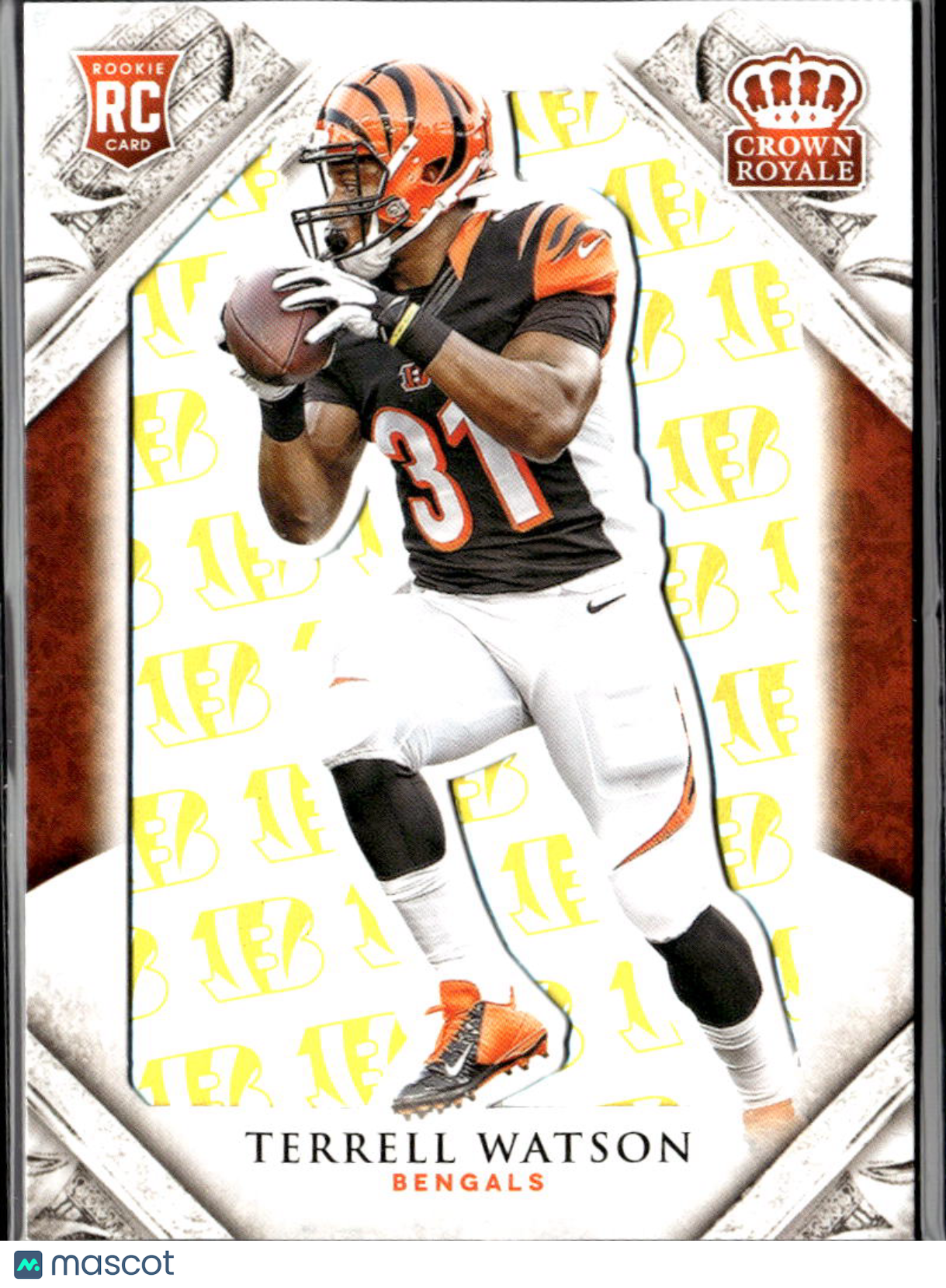 Terrell Watson 2015 Crown Royale Team Logo RC 20/25 Cincinnati Bengals