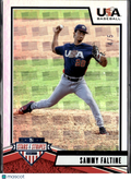 Sammy Faltine 2019 USA Baseball Stars & Stripes Rookie RC Texas Longhorns 4/5