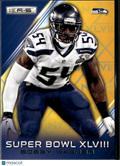 Bobby Wagner 2014 Rookies and Stars Super Bowl XLVIII SSP Seattle Seahawks